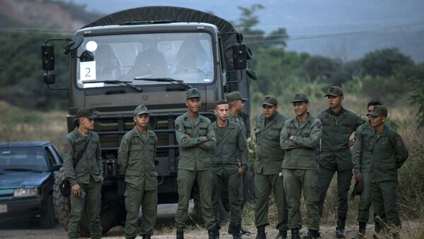 Des militaires vénézuéliens - Sputnik Afrique