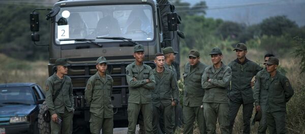 Des militaires vénézuéliens - Sputnik Afrique