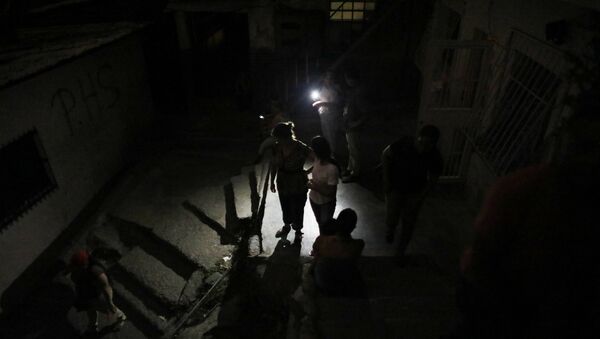 Panne d'électricité dans un quartier de  Caracas - Sputnik Afrique