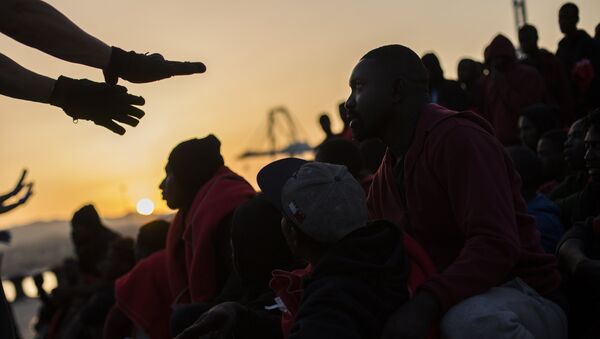 L'arrivée de migrants en Espagne - Sputnik Afrique