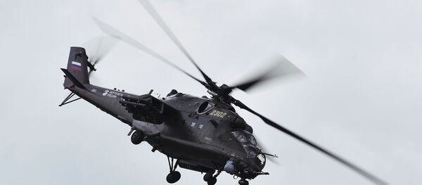 Un hélicoptère Mi-35M - Sputnik Afrique