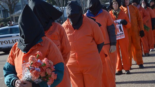 Guantanamo, protestations - Sputnik Afrique