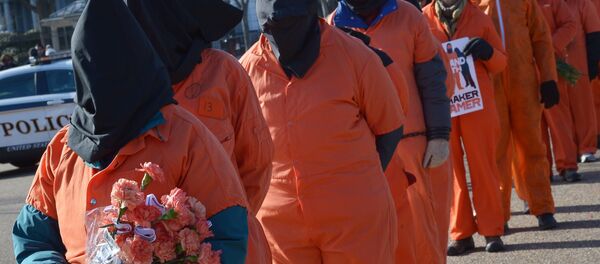 Guantanamo, protestations - Sputnik Afrique