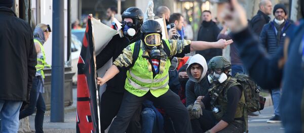 manifestation des Gilets jaunes à Toulouse, image d'illustration - Sputnik Afrique