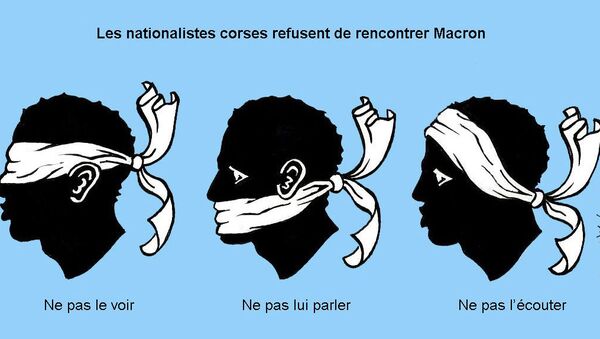 Grand débat: Les nationalistes corses refusent de rencontrer Macron à Cozzano - Sputnik Afrique
