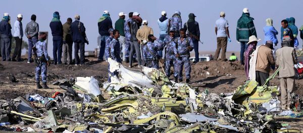 Lieu du crash du Boeing 737 MAX d'Ethiopian Airlines - Sputnik Afrique