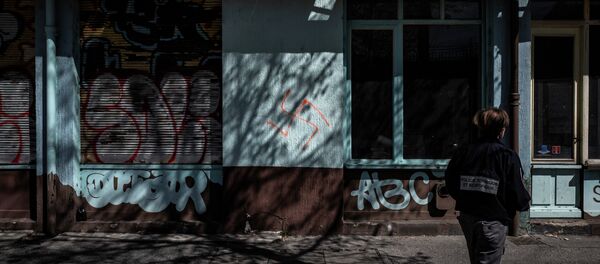 Croix gammée à Lyon - Sputnik Afrique