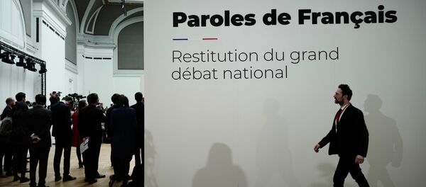 le gouvernement restitue la synthèse du Grand débat, Grand Palais le gouvernement restitue la synthèse du Grand débat, Grand Palais - Sputnik Afrique