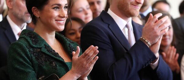 Meghan Markle et le prince Harry - Sputnik Afrique