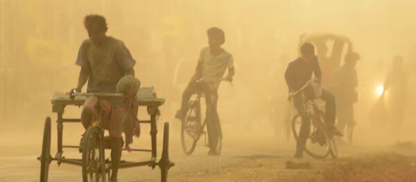 une tempête de sable en Inde (image d'illustration) - Sputnik Afrique