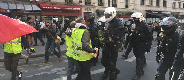 Acte 22 des Gilets jaunes à Paris, 13 avril 2019 - Sputnik Afrique