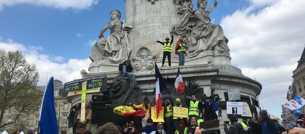 Acte 22 des Gilets jaunes à Paris, 13 avril 2019 - Sputnik Afrique