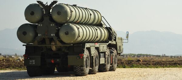 Le système S-400 dans la base russe de Hmeimim en Syrie - Sputnik Afrique
