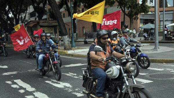 Colectivos, milices pro-gouvernementales vénézuéliennes - Sputnik Afrique