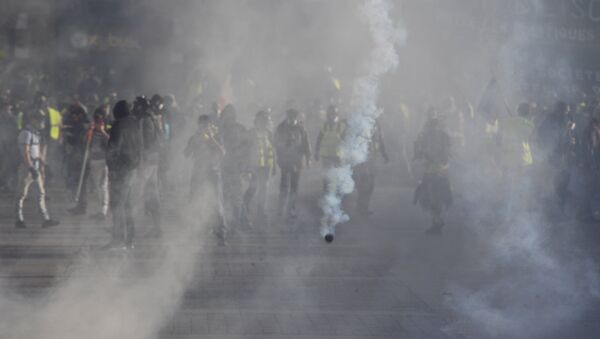 Toulouse sous les gaz, le 13 avril - Sputnik Afrique