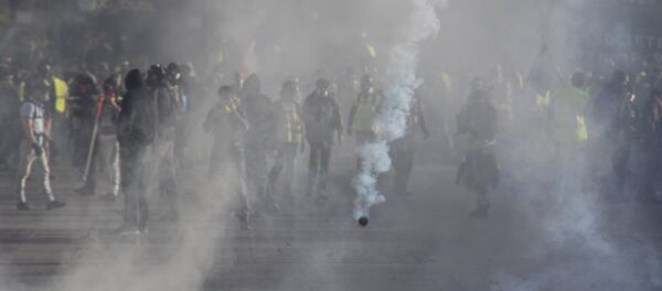 Toulouse sous les gaz, le 13 avril - Sputnik Afrique