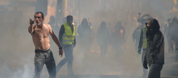 Gilets jaunes à Toulouse Gilets jaunes à Toulouse - Sputnik Afrique
