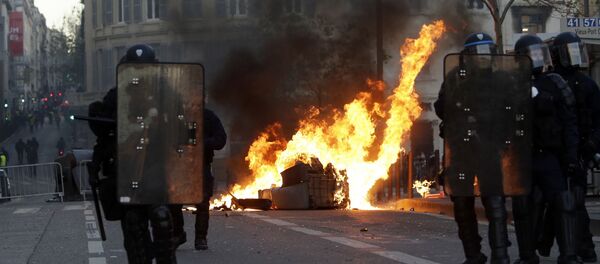 Protestations à Marseille en décembre 2018 - Sputnik Afrique