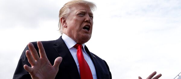 U.S. President Donald Trump departs from West Palm Beach, Florida U.S. President Donald Trump departs from West Palm Beach, Florida - Sputnik Afrique