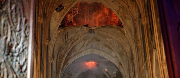 Intérieur de Notre-Dame après lincendie - Sputnik Afrique