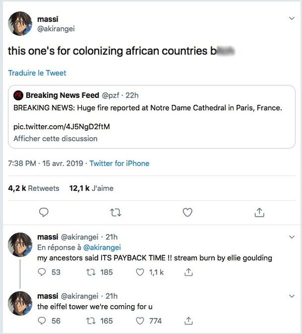 Capture d'écran: Twitter - Sputnik Afrique