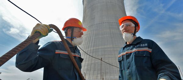 Construction d'une centrale nucléaire - Sputnik Afrique