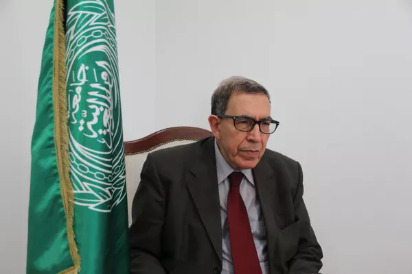 Slaheddine Jammali, 14 avril 2019, au centre de la Ligue arabe à Tunis Slaheddine Jammali, 14 avril 2019, au centre de la Ligue arabe à Tunis - Sputnik Afrique