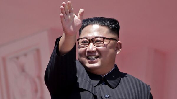 Kim Jong-un, Staatschef von Nordkorea (Archivbild) - Sputnik Afrique