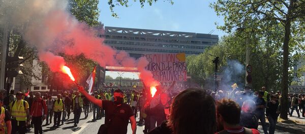 Acte 23 des Gilets jaunes, le 20 avril 2019 Acte 23 des Gilets jaunes, le 20 avril 2019 - Sputnik Afrique