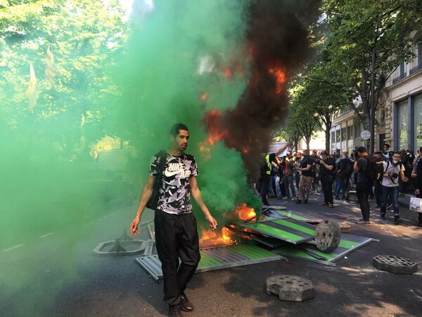 Acte 23 des Gilets jaunes, le 20 avril 2019 Acte 23 des Gilets jaunes, le 20 avril 2019 - Sputnik Afrique