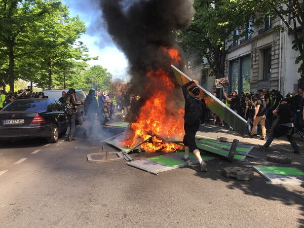 Acte 23 des Gilets jaunes, le 20 avril 2019 Acte 23 des Gilets jaunes, le 20 avril 2019 - Sputnik Afrique