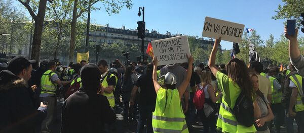 Acte 23 sur la place de la République, le 20 avril - Sputnik Afrique