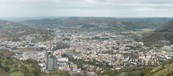 Lourdes vue du Béout (Hautes-Pyrénées, France) - Sputnik Afrique