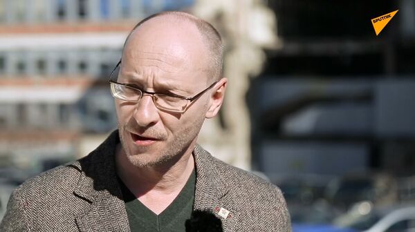 Evgueni Baranov, correspondant de guerre russe et auteur de documentaires Evgueni Baranov, correspondant de guerre russe et auteur de documentaires - Sputnik Afrique