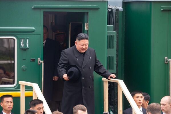Première visite du dirigeant nord-coréen Kim Jong-un en Russie - Sputnik Afrique