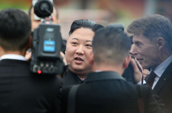 Première visite du dirigeant nord-coréen Kim Jong-un en Russie - Sputnik Afrique