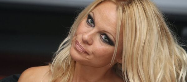 Американская актриса Памела Андерсон в Москве - Sputnik Afrique