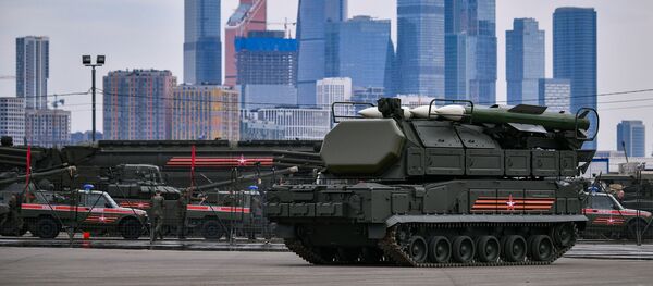 Préparation de l’équipement militaire pour le défilé de la Victoire à Moscou - Sputnik Afrique