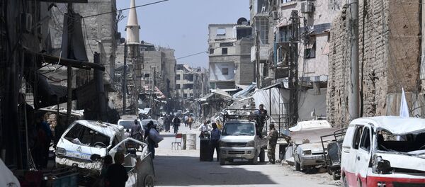 Ситуация в сирийском городе Дума - Sputnik Afrique