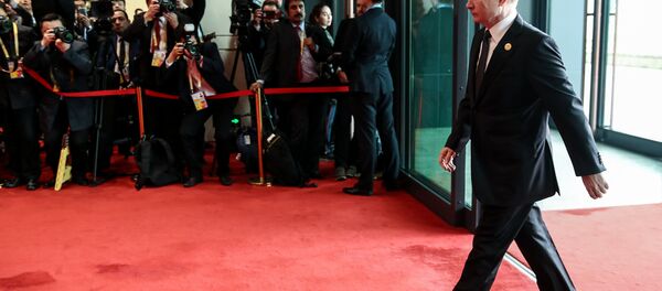 Vladimir Poutine à Pékin - Sputnik Afrique