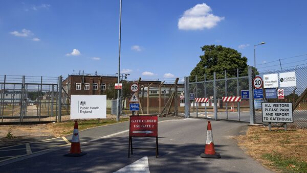 An entrance to Porton Down, the science park housing the Ministry of Defence's (MOD) Defence Science and Technology Laboratory - Sputnik Afrique