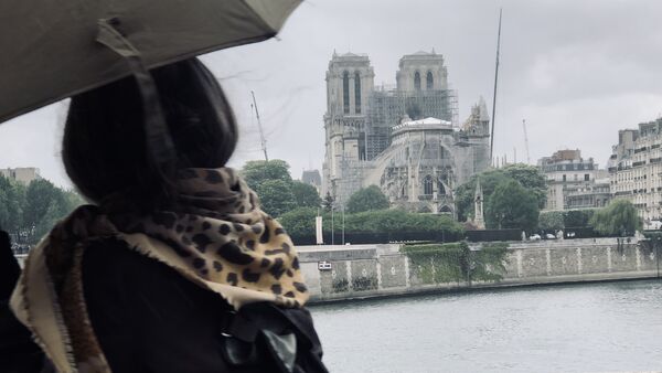 La vue de Notre-Dame de Paris après l'incendie du 15 avril 2019 - Sputnik Afrique