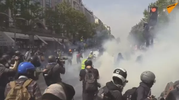 1er-Mai à Paris, 2019 - Sputnik Afrique