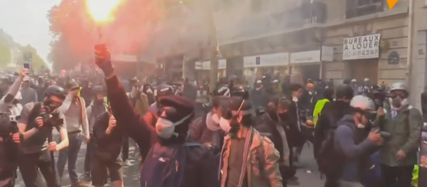 1er-Mai à Paris, 2019 - Sputnik Afrique