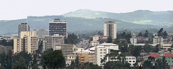 Вид на столицу Эфиопии - Аддис-Абебу. - Sputnik Afrique