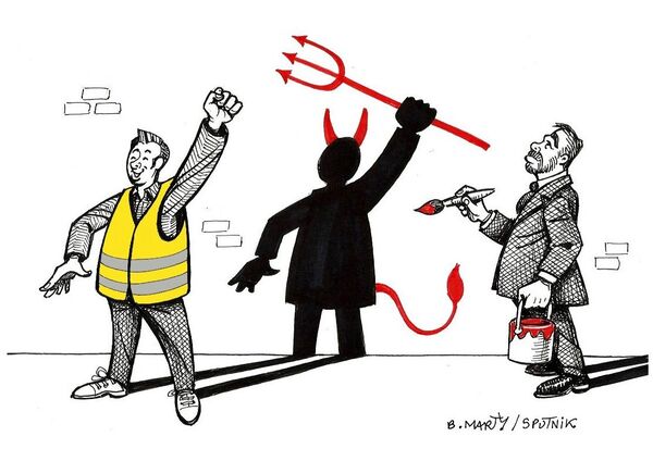 «Attaque» de la Pitié-Salpêtrière: Castaner diabolise le mouvement des Gilets jaunes - Sputnik Afrique