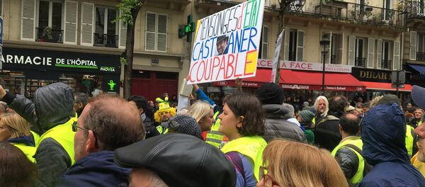 Acte 25 des Gilets jaunes, Gare du Nord - Sputnik Afrique