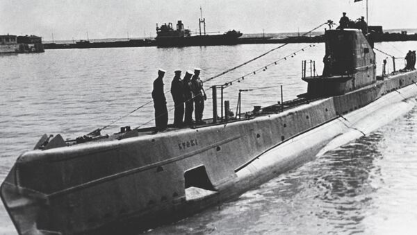 Un sous-marin soviétique de classe Chtchouka - Sputnik Afrique
