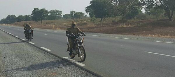 Une patrouille motorisée de gendarmes burkinabè - Sputnik Afrique