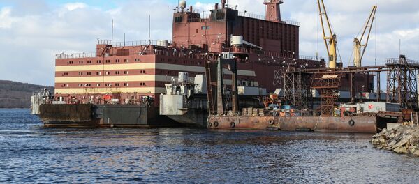 La centrale nucléaire flottante Académicien Lomonossov - Sputnik Afrique